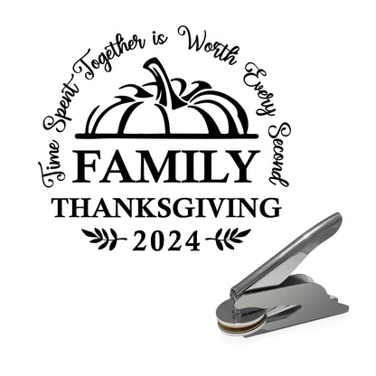 Sustainable Gift Wrap: Personalized Brass Embosser Stamp Logo Non-Toxic