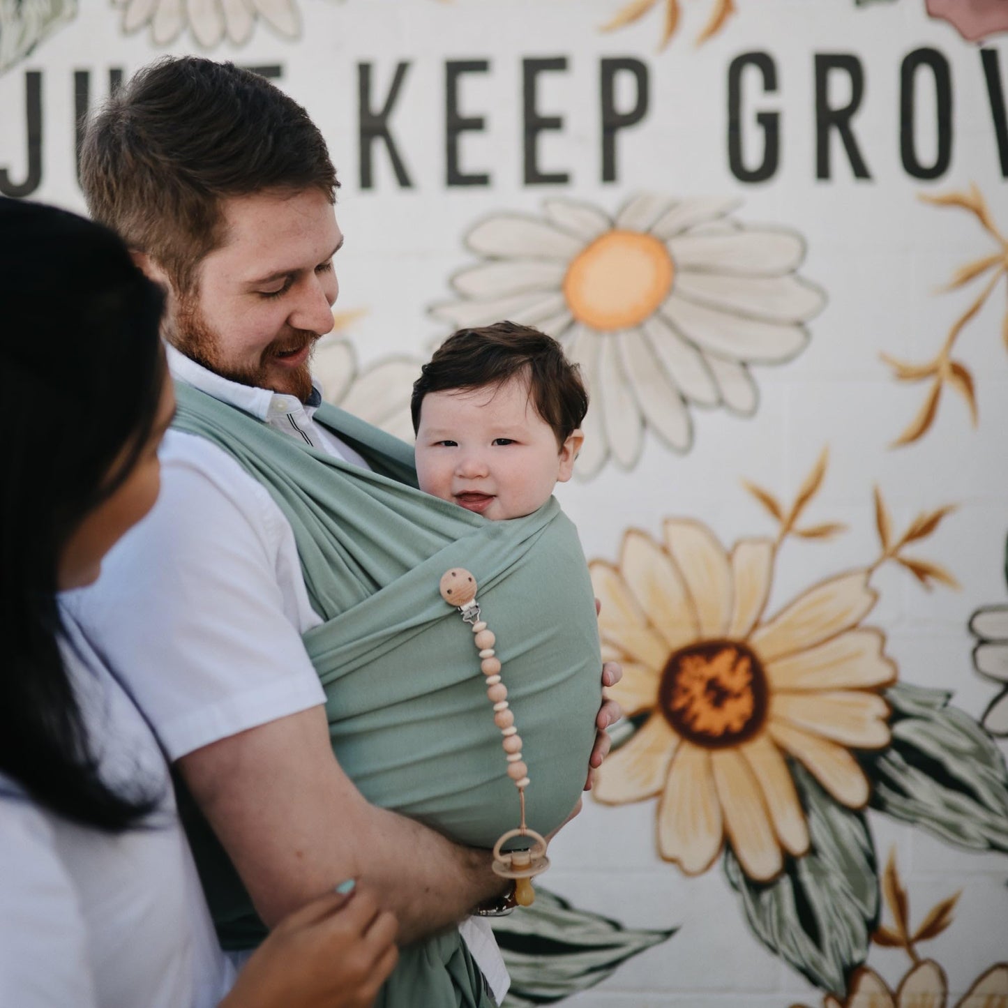 Non-Toxic Baby & Kids: Mushie Organic Cotton Baby Wrap Carrier