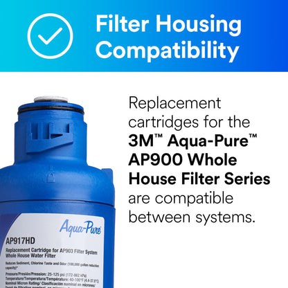 Whole-House Sediment & Chlorine Water Filter – 3M Aqua-Pure AP904