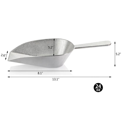 Plastic-Free One-Piece Cast Aluminum Scoop for Dry Goods – New Star
