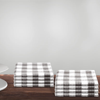 Microplastic-Free Kitchen: Urban Villa Cotton Dish Towels 6-Pack Non-Toxic