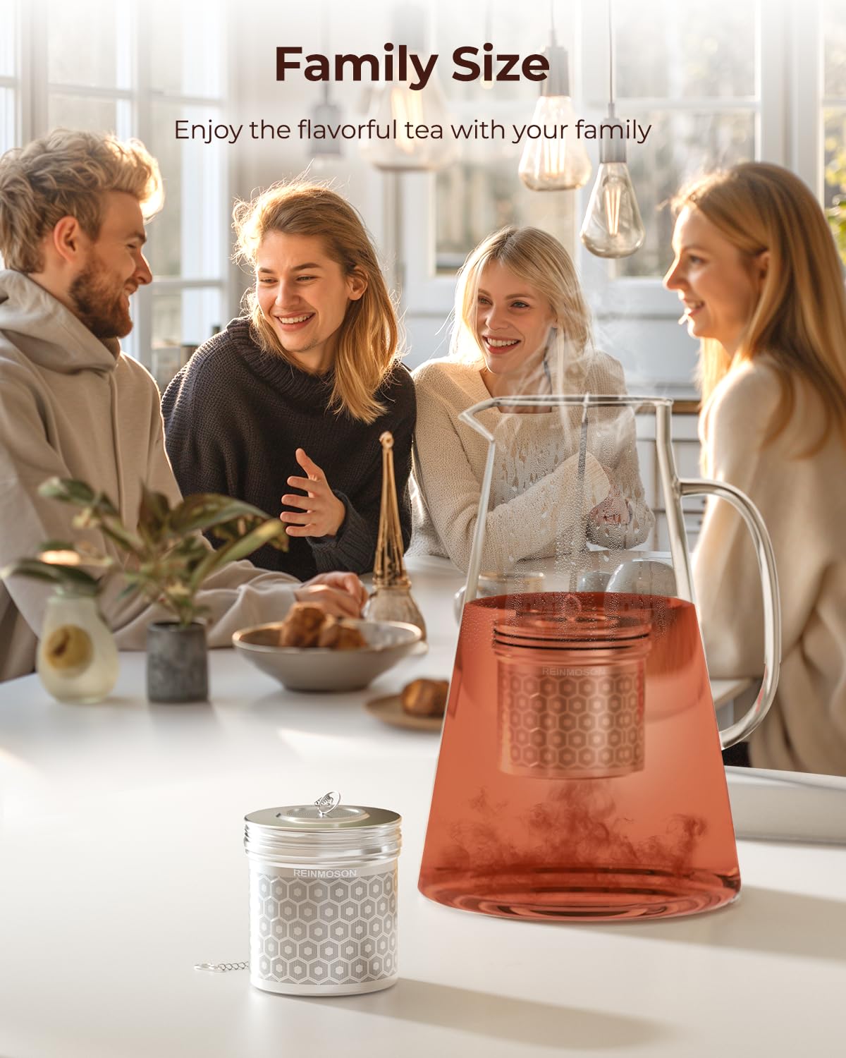 Microplastic-Free 304 Stainless Steel Tea & Spice Infuser – Reinmoson