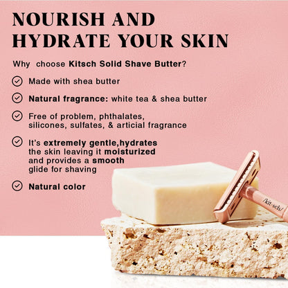 Plastic-Free Sugar Body Scrub Bar, Vegan & Leaping Bunny – Kitsch