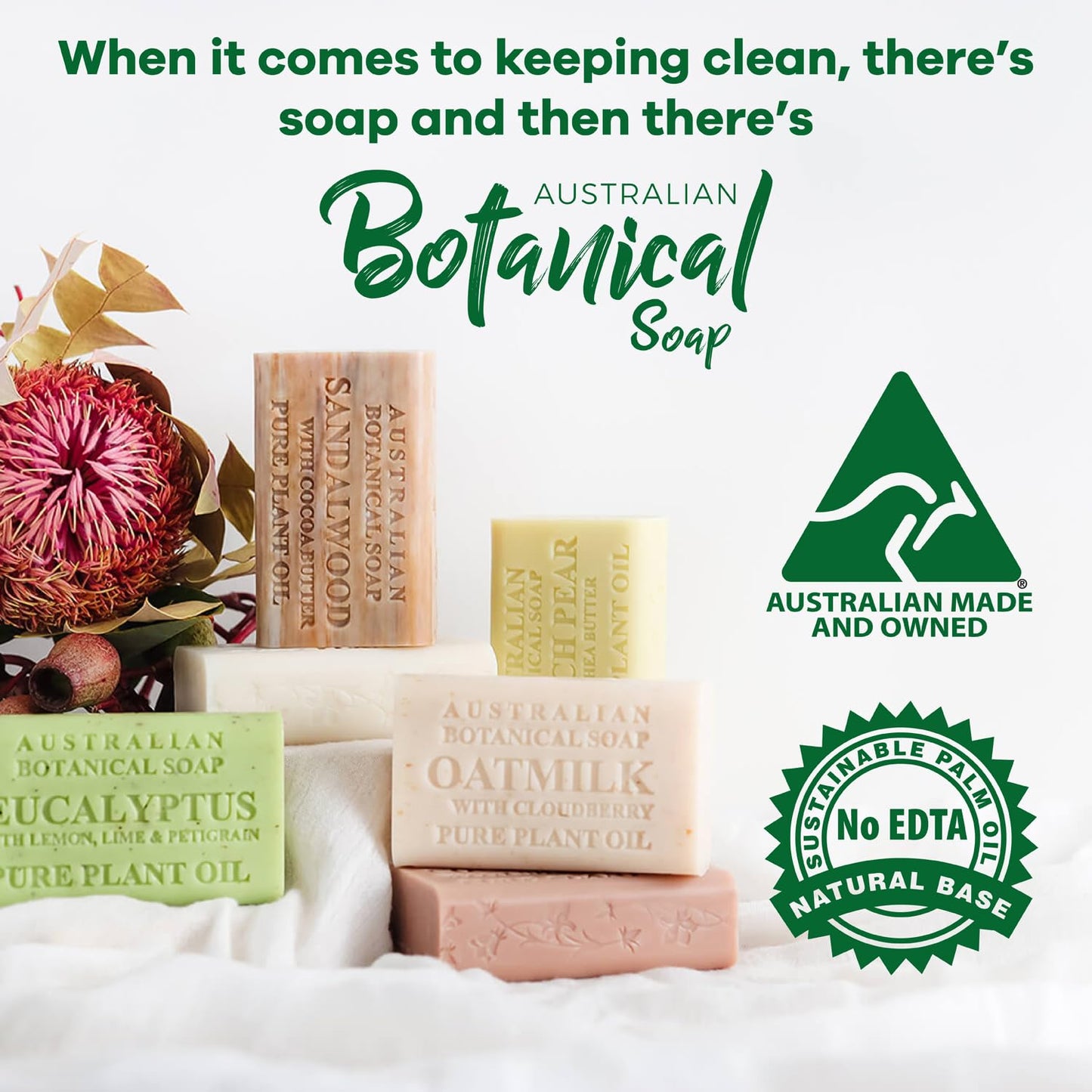 Triple-Milled Goat Milk & Organic Shea Soap – Australian Botanical