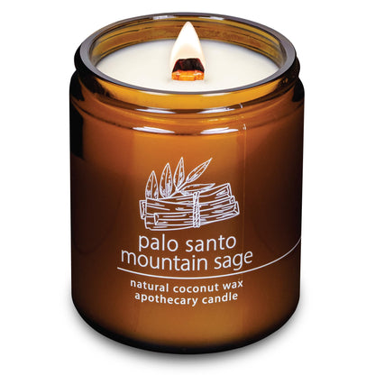 Non-Toxic Coconut Wax Candle: Signature Crackling Wood Wick, Phthalate-Free, 60-Hour Clean Burn