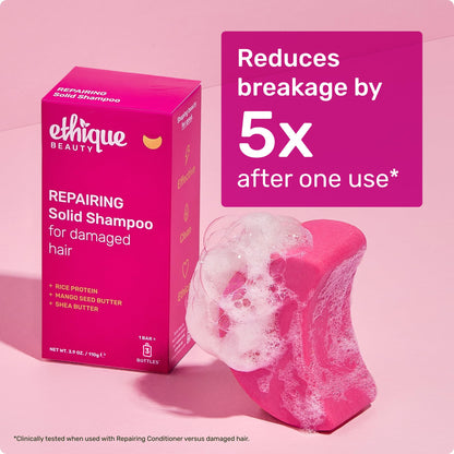 Plastic-Free Curl-Defining Shampoo Bar, pH-Balanced & Vegan – Ethique