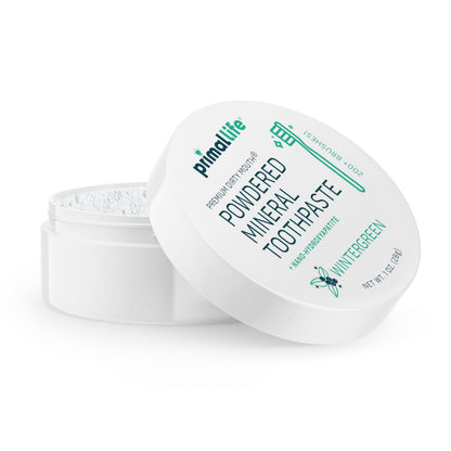 Fluoride-Free Remineralizing Tooth Powder, Bubblegum – Primal Life Organics