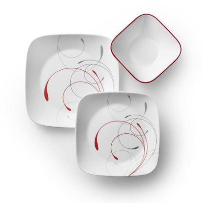 Non-Toxic Glass Dinnerware Set, Service for 6 – Corelle Wandering Grove