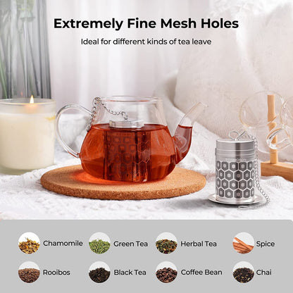 Microplastic-Free 304 Stainless Steel Tea & Spice Infuser – Reinmoson