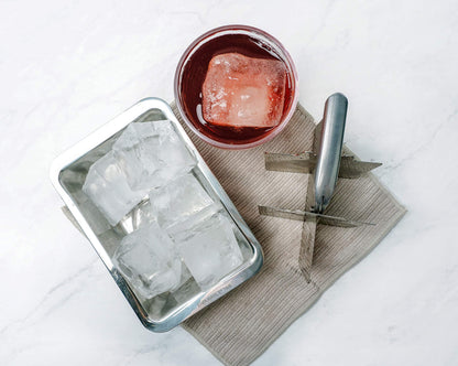 Microplastic-Free Stainless Steel Ice Cube Tray – RSVP Endurance