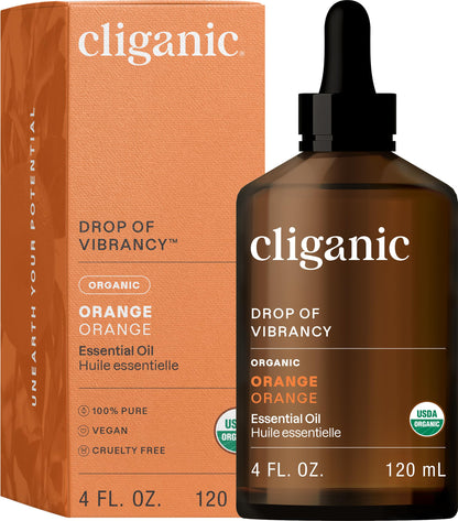 Cliganic USDA Organic Lemon Tea Tree Oil: 100% Pure & Natural
