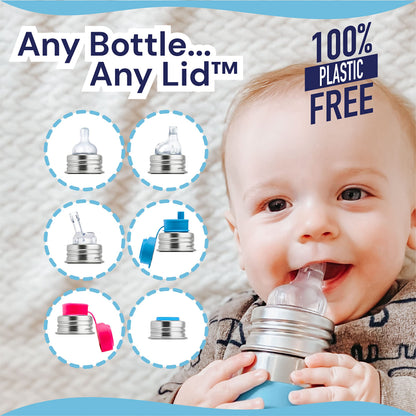 Pura Kiki 11oz MadeSafe Certified 100% Plastic-Free Sippy Cup