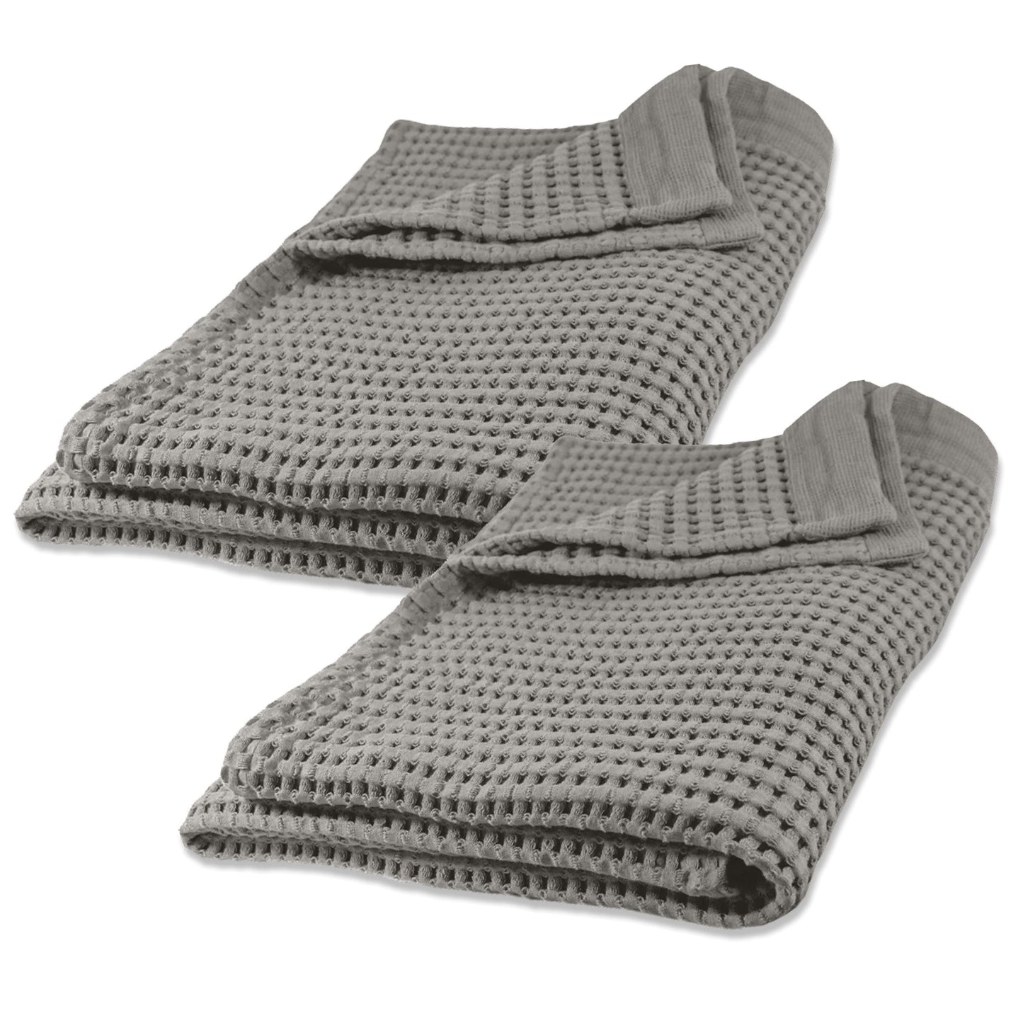 Gilden Tree Bathroom Mat: 100% Absorbent Cotton Waffle Weave