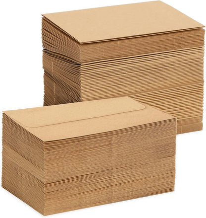 The True Shift Stationery: Blank Kraft Cards for Effortless Customization and Zero Plastic Waste