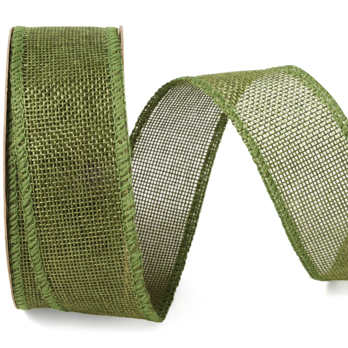Natural Burlap Wired Ribbon: The Zero-Waste Christmas Accessory That Replaces Synthetic Plastic