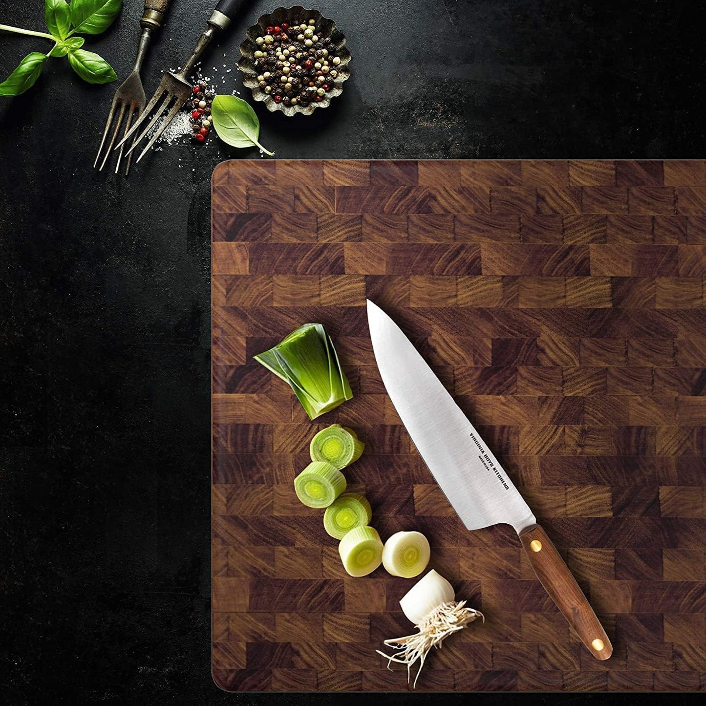 Non-Toxic Walnut End-Grain Cutting Board, USA-Made – Virginia Boys