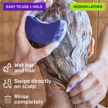 Plastic-Free Curl-Defining Shampoo Bar, pH-Balanced & Vegan – Ethique