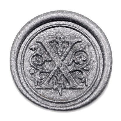 Traditional Wax Seal Stamp: Brass Head & Wooden Handle for Elegant, Zero-Waste Correspondence