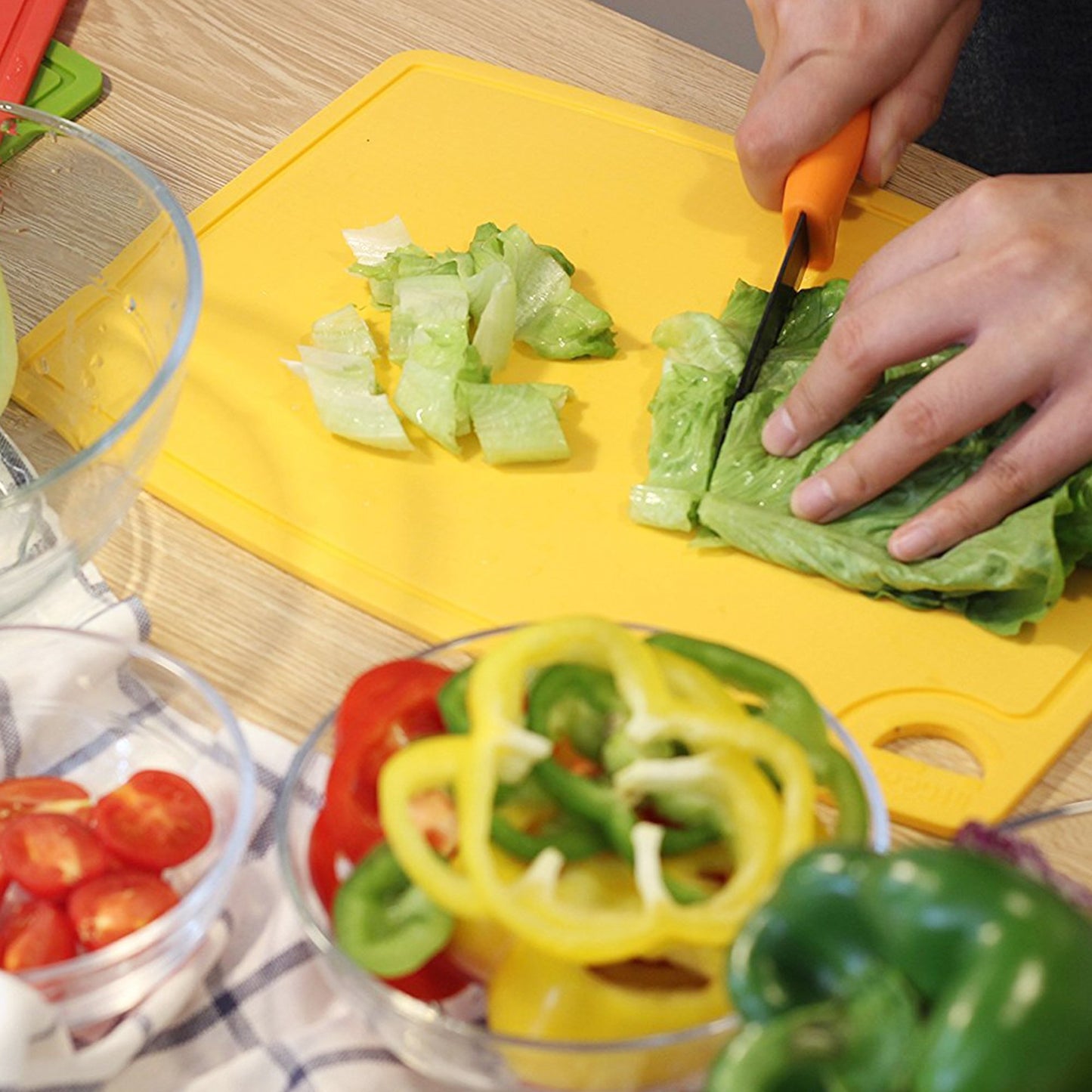 Non-Toxic Food-Grade Silicone Cutting Board Set, 3-Piece – Liflicon