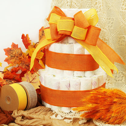 Natural Burlap Wired Ribbon: The Zero-Waste Christmas Accessory That Replaces Synthetic Plastic