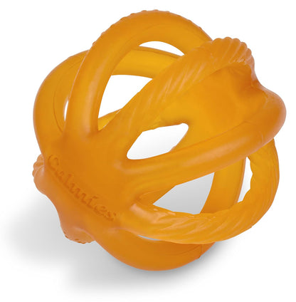 CALMIES Natural Rubber Teether: 100% Plant-Based Infant Toy
