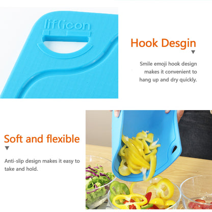 Non-Toxic Food-Grade Silicone Cutting Board Set, 3-Piece – Liflicon