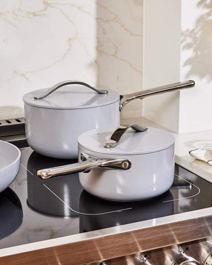 PFAS-Free Ceramic Nonstick Saucepan, 1.75-Qt – Caraway
