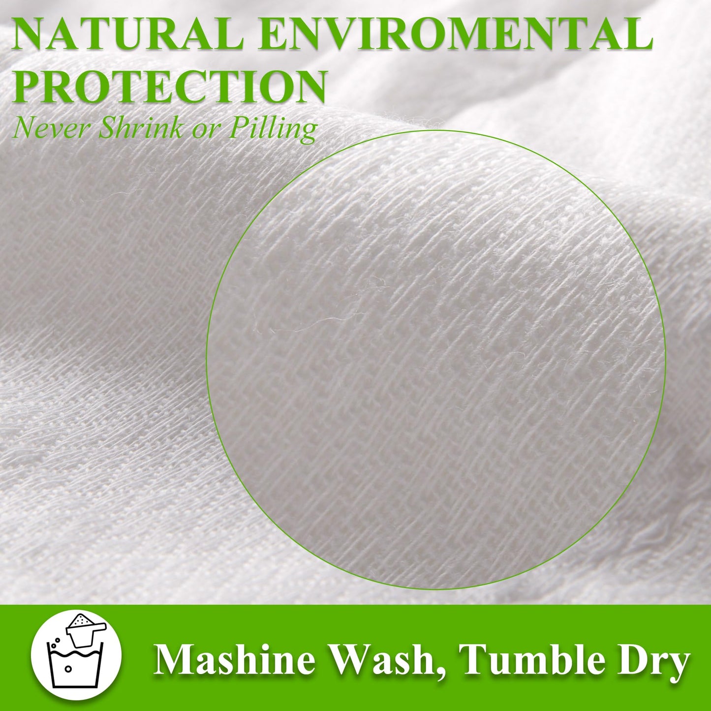 Fasoar Cotton Prefold Cloth Diapers: 100% Unbleached Purity