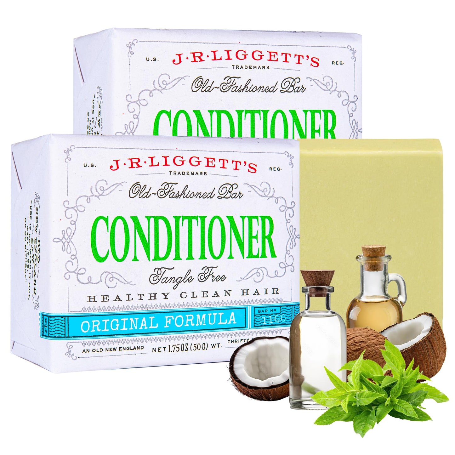 Plastic-Free, Sulfate-Free Shampoo Bar 3-Pack, Vegan – J.R. Liggett's