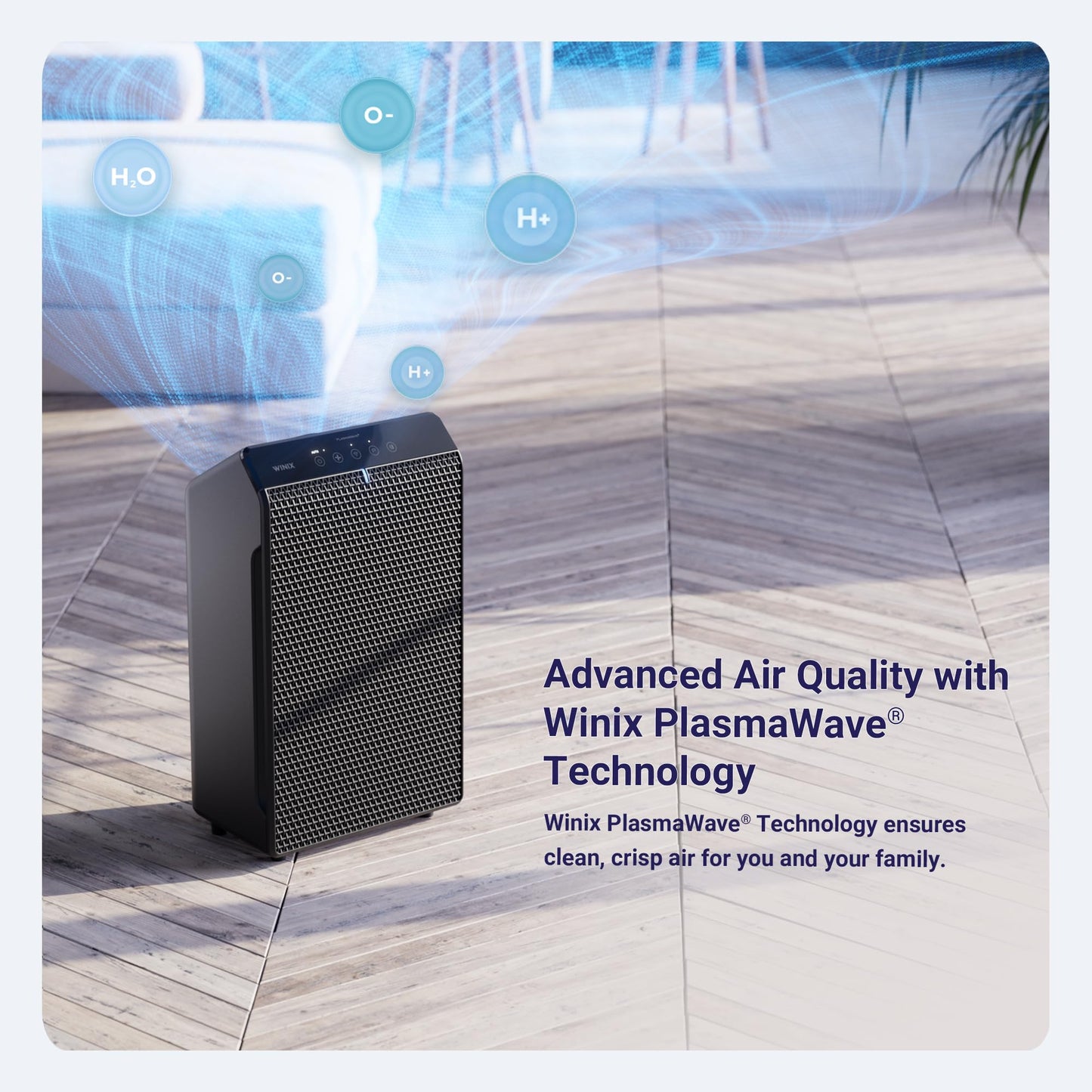 HEPA Air Purifier for Small Rooms – WINIX 5520 (Wi-Fi, True HEPA)