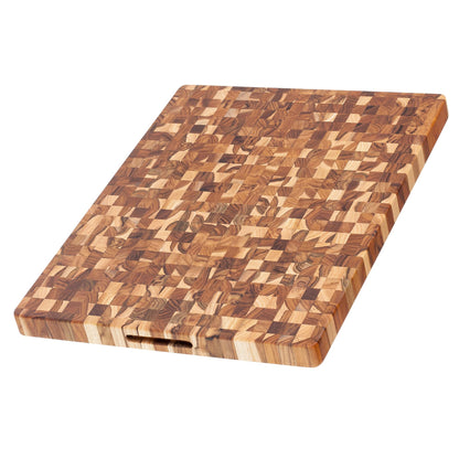 Non-Toxic Teak End-Grain Cutting Board, FSC-Certified – Teakhaus