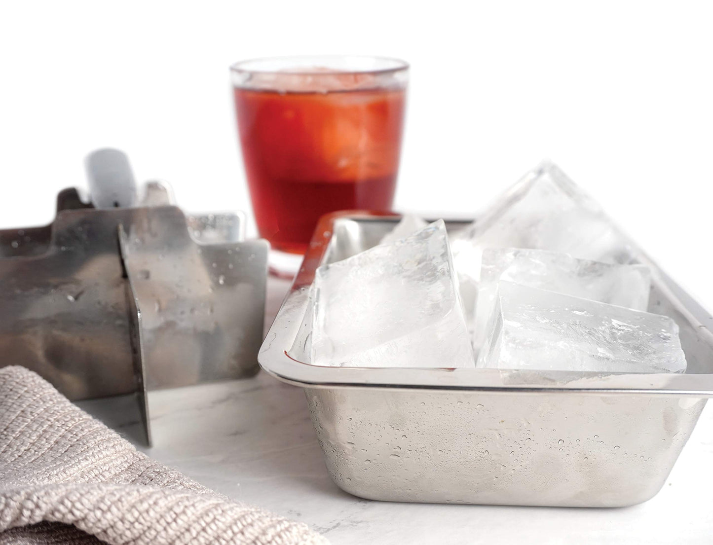 Microplastic-Free Stainless Steel Ice Cube Tray – RSVP Endurance