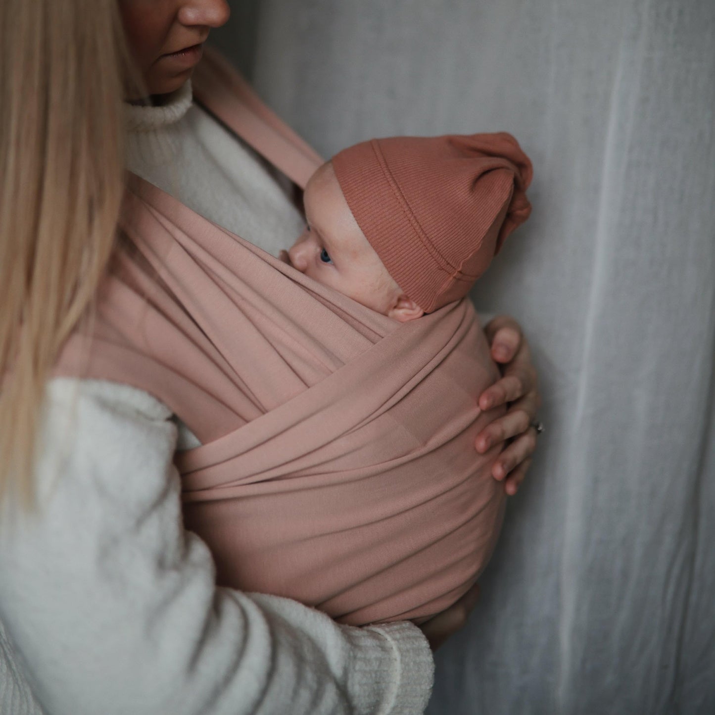Non-Toxic Baby & Kids: Mushie Organic Cotton Baby Wrap Carrier