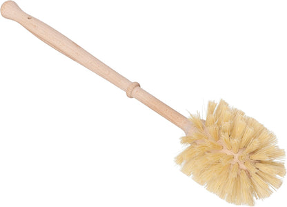 REDECKER Oiled Beechwood Toilet Brush Stand & Tampico Fiber Brush