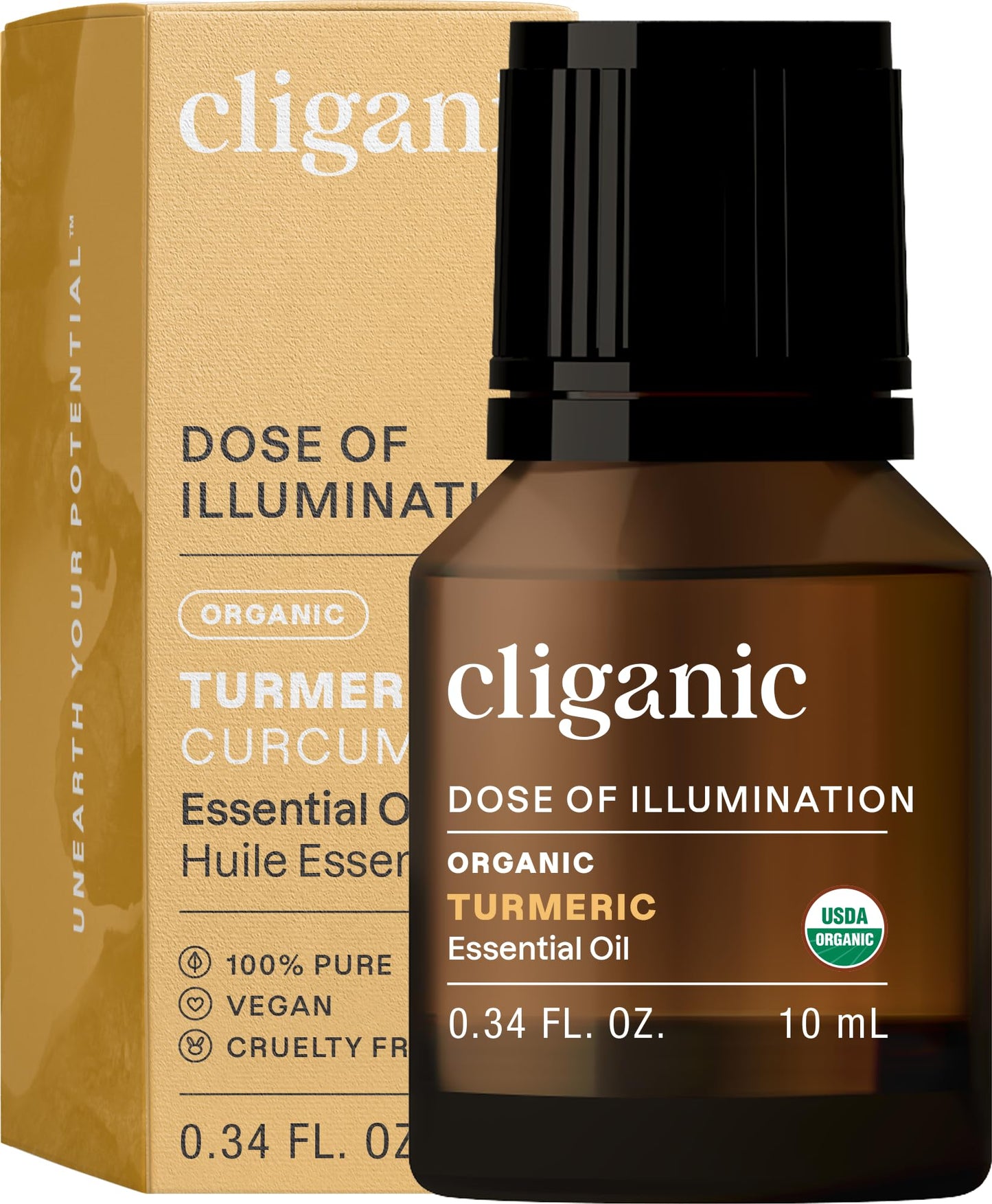 Cliganic USDA Organic Lemon Tea Tree Oil: 100% Pure & Natural