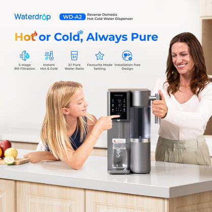 Hot & Cold Countertop Reverse Osmosis Water System – Waterdrop WD-A2