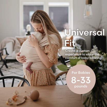 Non-Toxic Baby & Kids: Mushie Organic Cotton Baby Wrap Carrier