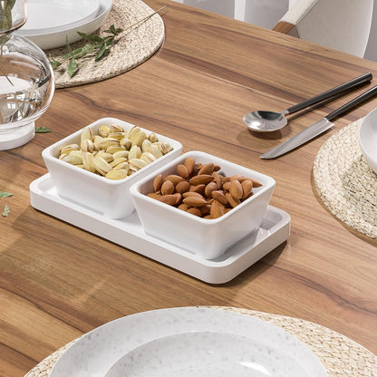 Sustainable Bamboo Bathroom Vanity Tray: Sleek Countertop Organizer