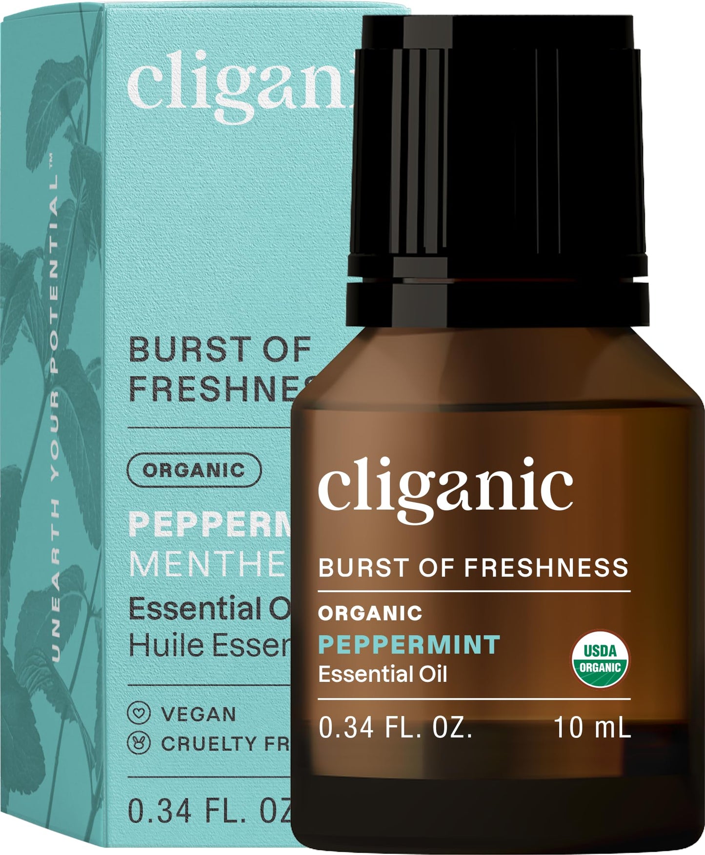 Cliganic USDA Organic Lemon Tea Tree Oil: 100% Pure & Natural