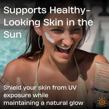 Mineral Sunscreen SPF 30, Non-Nano Zinc & Tallow, Fragrance-Free – Sky & Sol
