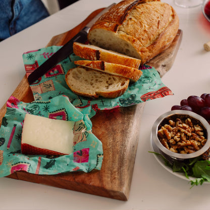 Plastic-Free Vegan Reusable Food Wrap Roll – Bee's Wrap