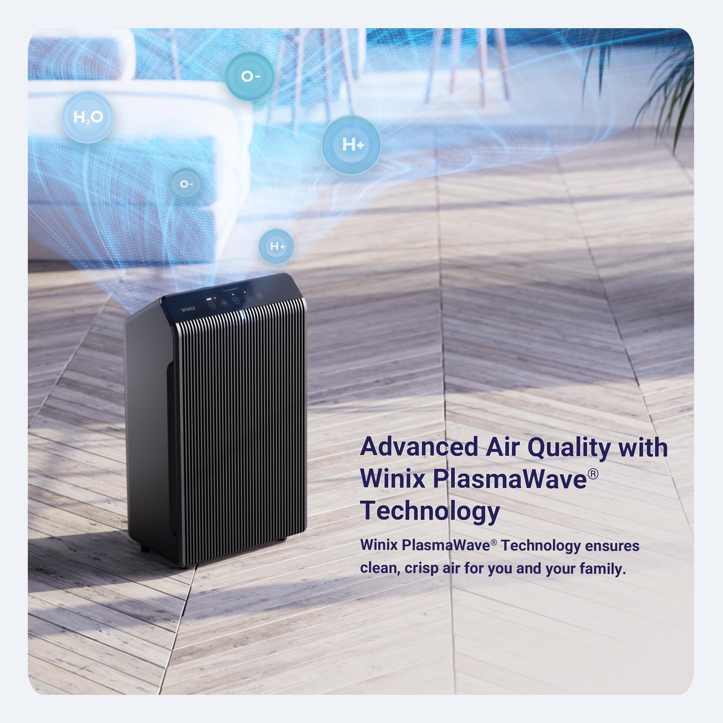 HEPA Air Purifier for Small Rooms – WINIX 5520 (Wi-Fi, True HEPA)