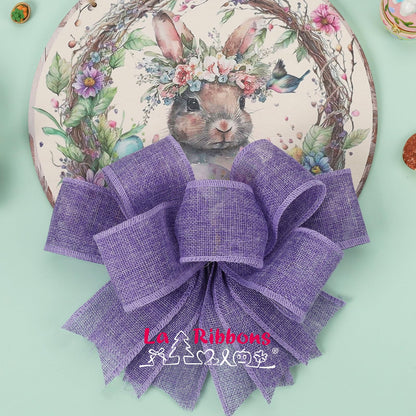 Natural Burlap Wired Ribbon: The Zero-Waste Christmas Accessory That Replaces Synthetic Plastic