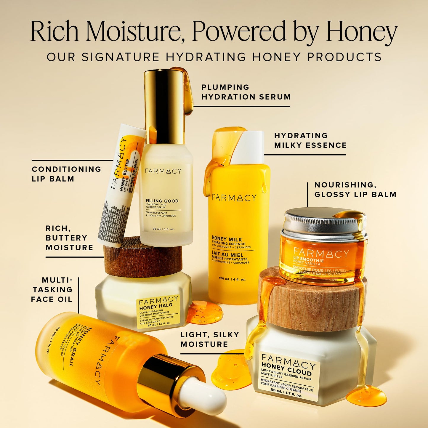 Fragrance-Free Ceramide Face Moisturizer, Phthalate-Free – Farmacy Honey Halo