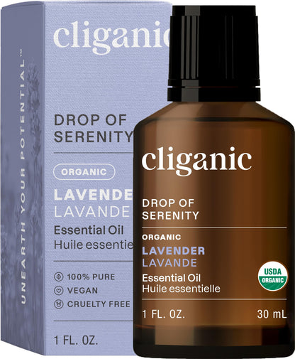Cliganic USDA Organic Lemon Tea Tree Oil: 100% Pure & Natural