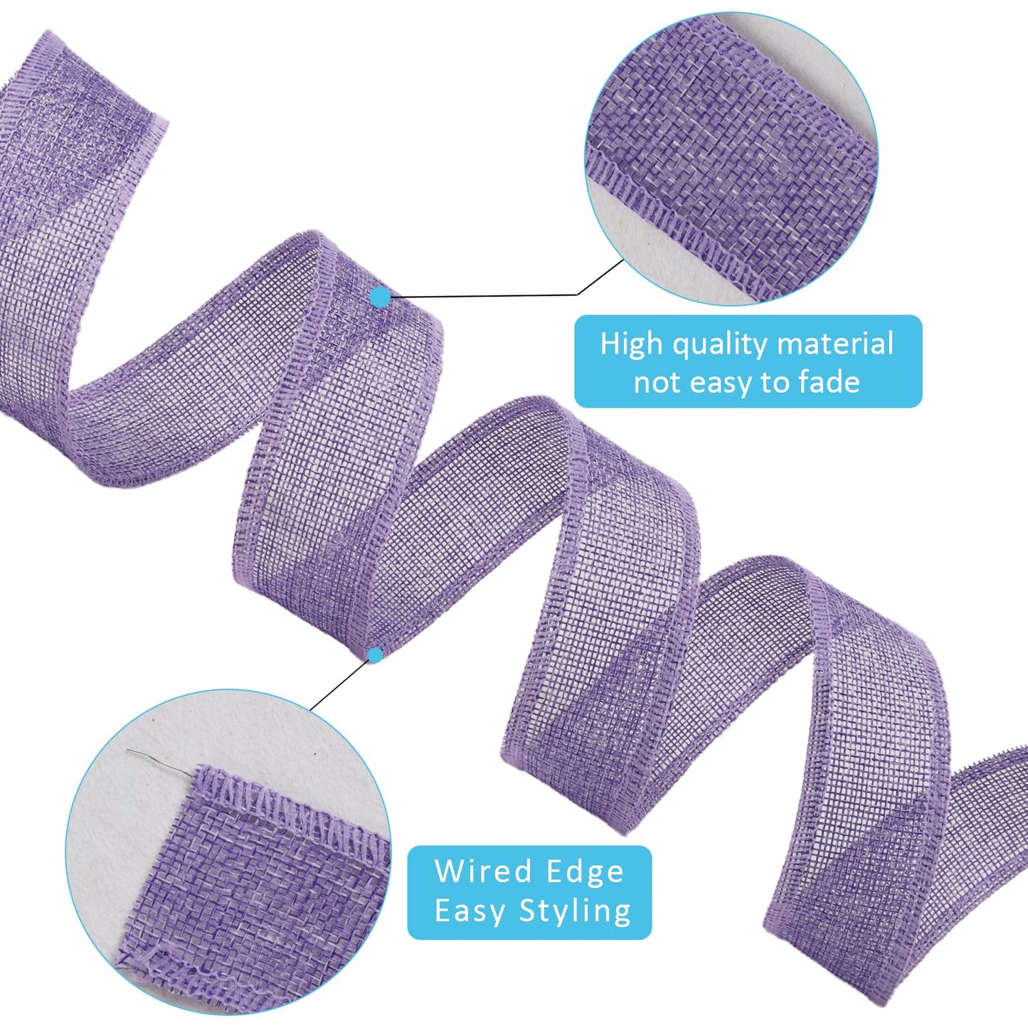 Natural Burlap Wired Ribbon: The Zero-Waste Christmas Accessory That Replaces Synthetic Plastic