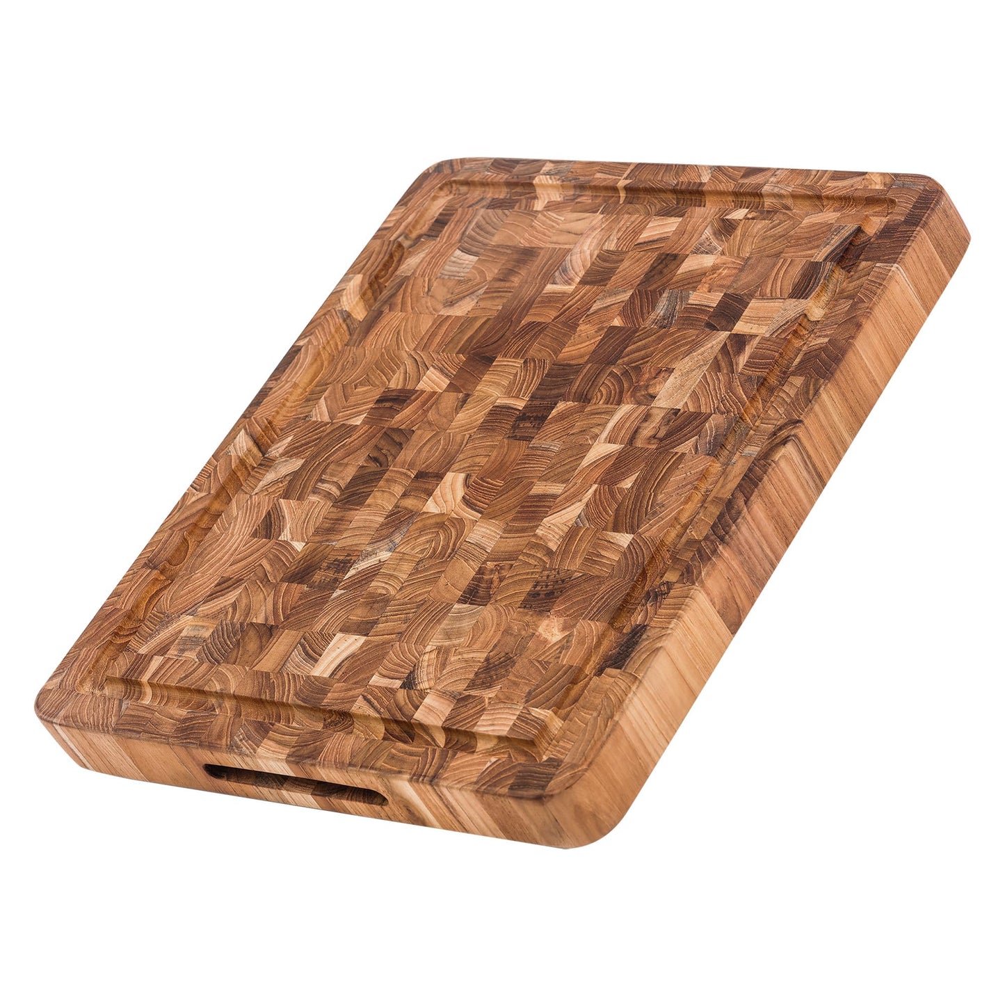 Non-Toxic Teak End-Grain Cutting Board, FSC-Certified – Teakhaus