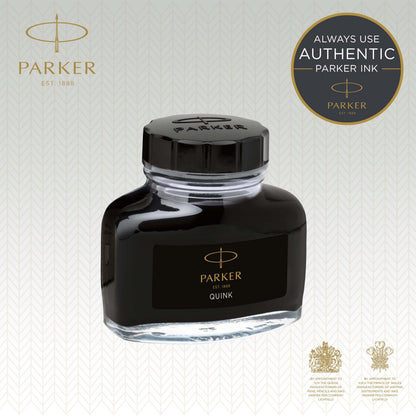 Sustainable Gift Wrap: Parker Quink Ink Bottle Fountain Pen Refill Non-Toxic