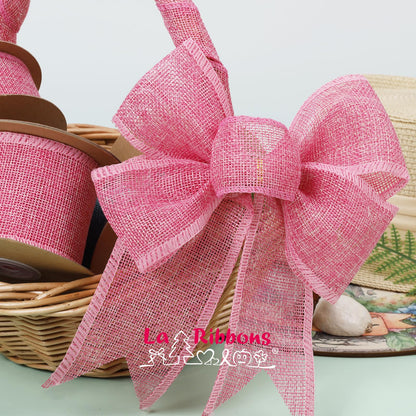 Natural Burlap Wired Ribbon: The Zero-Waste Christmas Accessory That Replaces Synthetic Plastic
