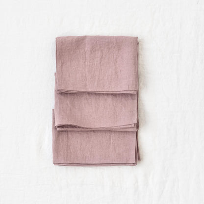 MagicLinen 100% European Linen Tea Towels: OEKO-TEX Certified, Naturally Antibacterial Flax, Handmade in Europe